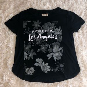 XS Rather Be in LA Hollister Tee